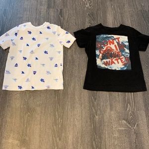 Boys Shark shirts